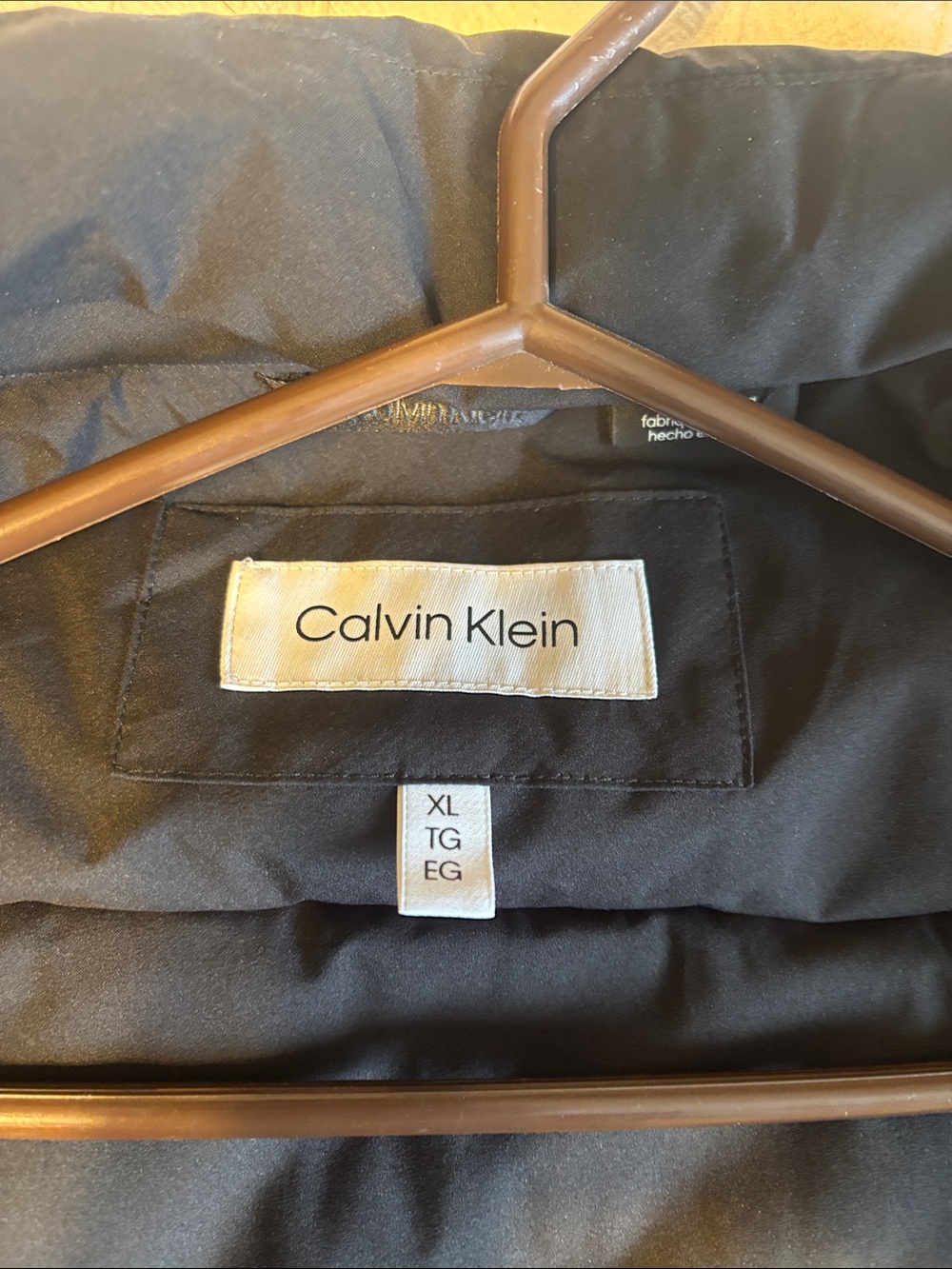 Calvin Klein Men's Black Quilted Puffer Jacket - Picture 2 of 4